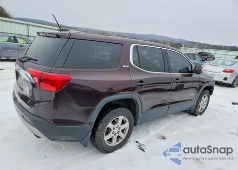 2017 GMC Acadia Sle z USA, uszkodzony, nr VIN 1GKKNRLA3HZ263291